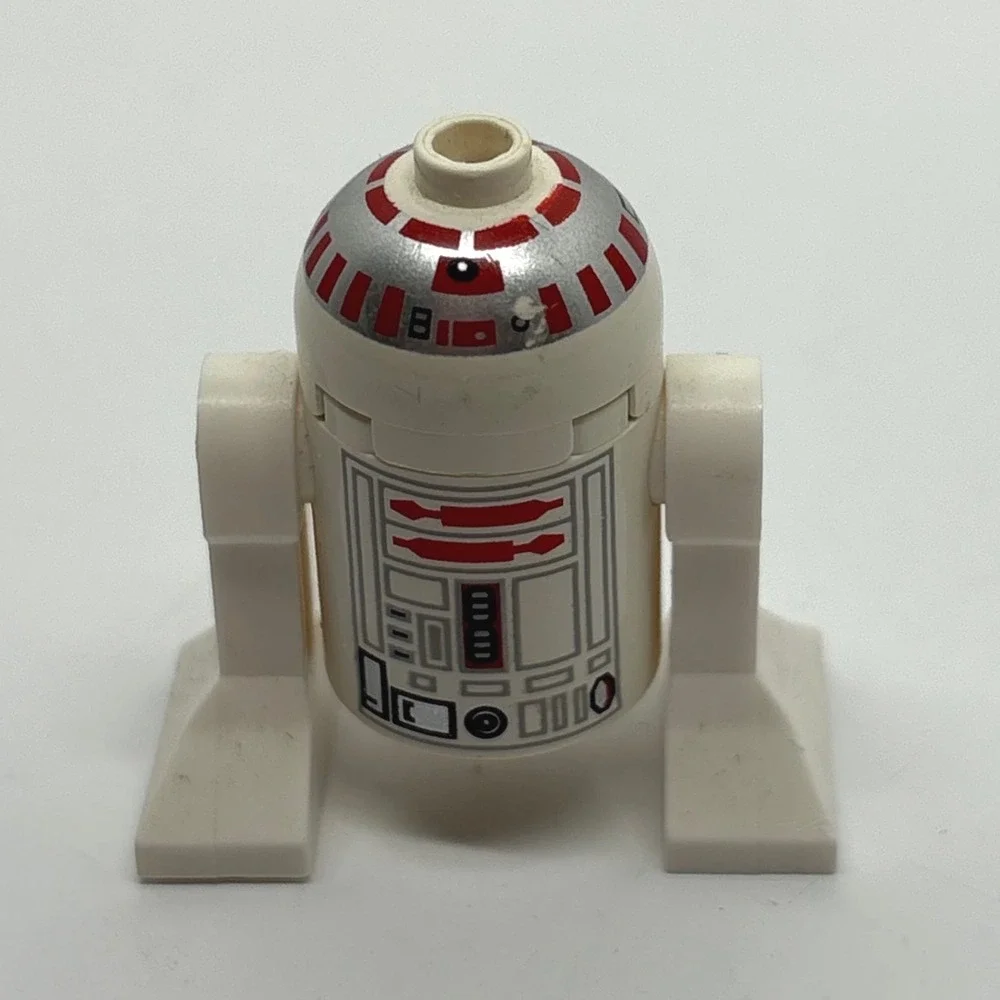 LEGO Star Wars R2-D4 Minifigure sw0217 White Silver Red Droid 7658 Clone Wars
